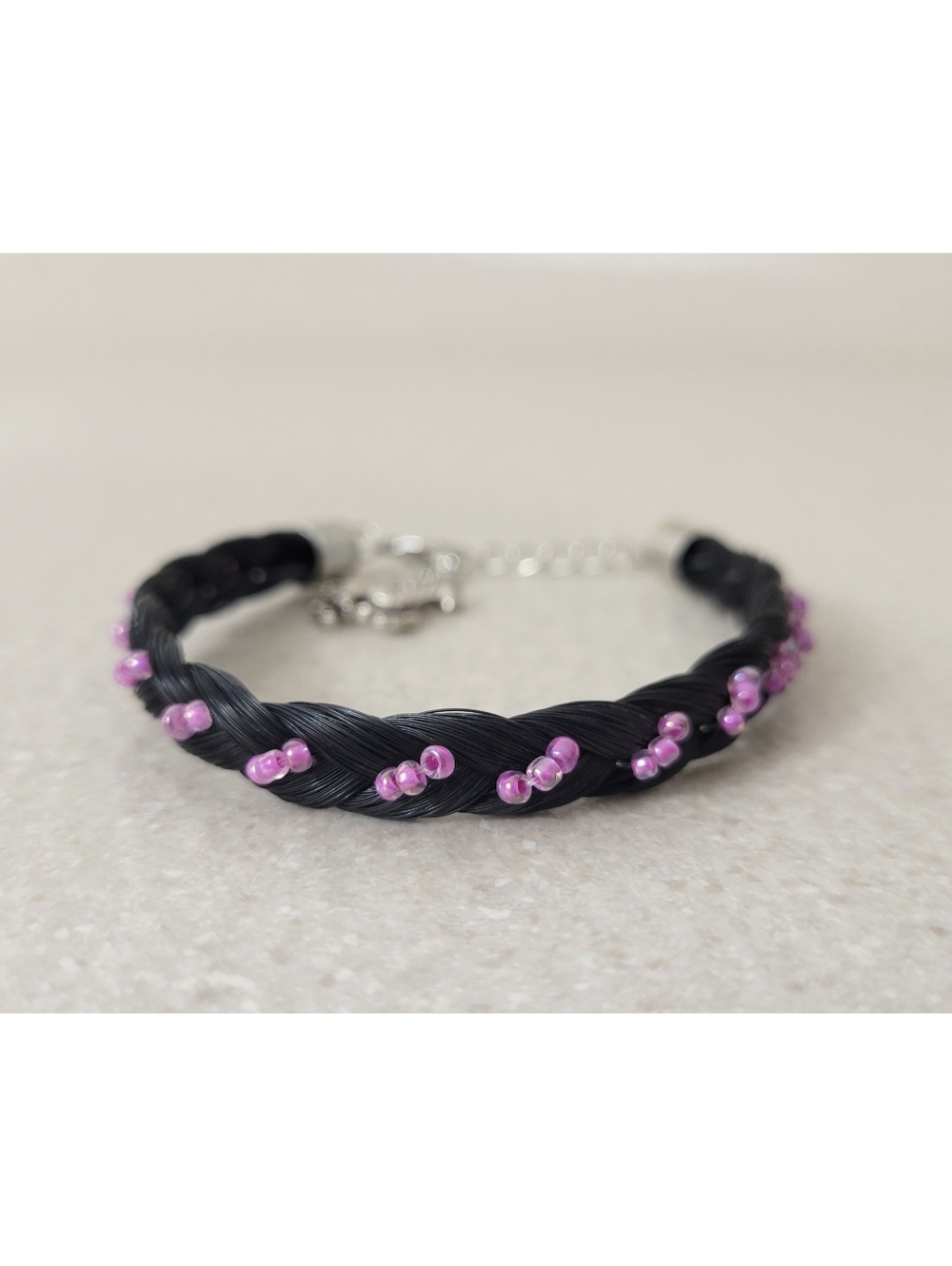 Horse Hair | Beaded Bracelet